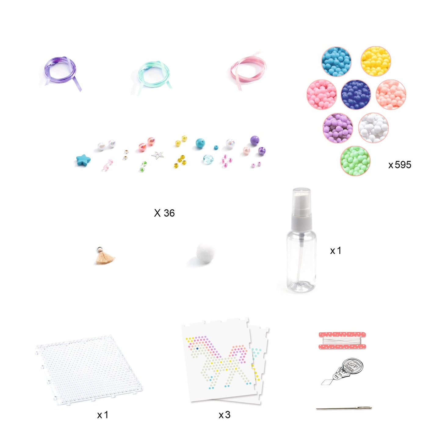 Djeco | Aquabeads waterkralen - regenboog - DJ09484