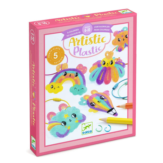 Djeco | Schrink plastic - Kawaii sleutelhangers - DJ09487