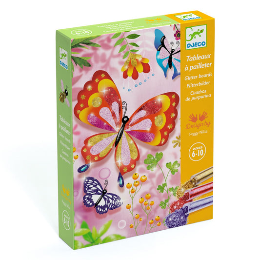 Djeco | Glitter tekeningen - Butterflies - DJ09503