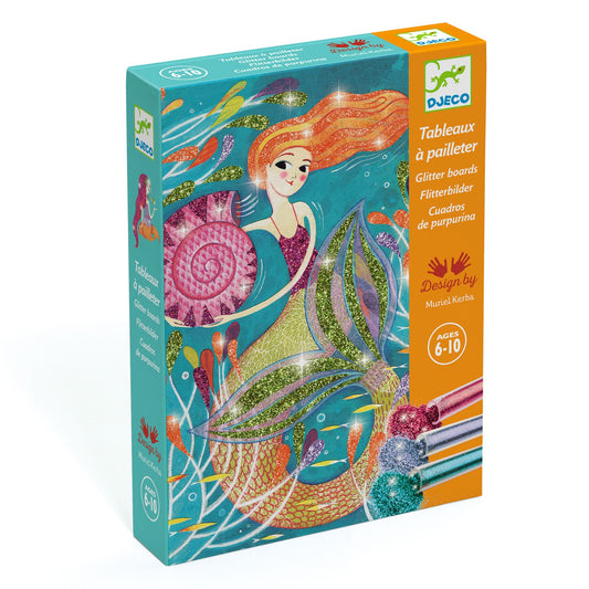 Djeco | Glitter tekeningen - Mermaids Lights - DJ09507