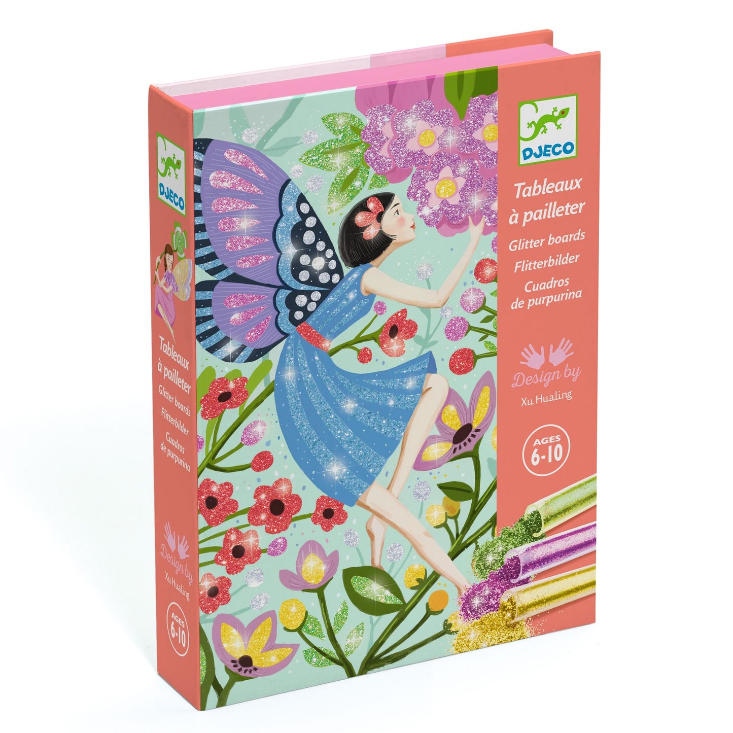 Djeco | Glitter tekeningen - Gentle life of fairies - DJ09516