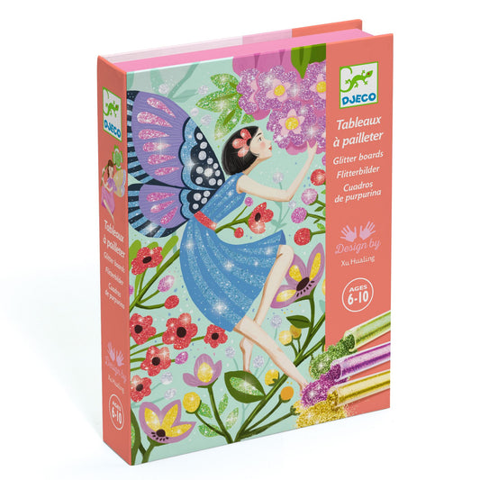 Djeco | Glitter tekeningen - Gentle life of fairies - DJ09516