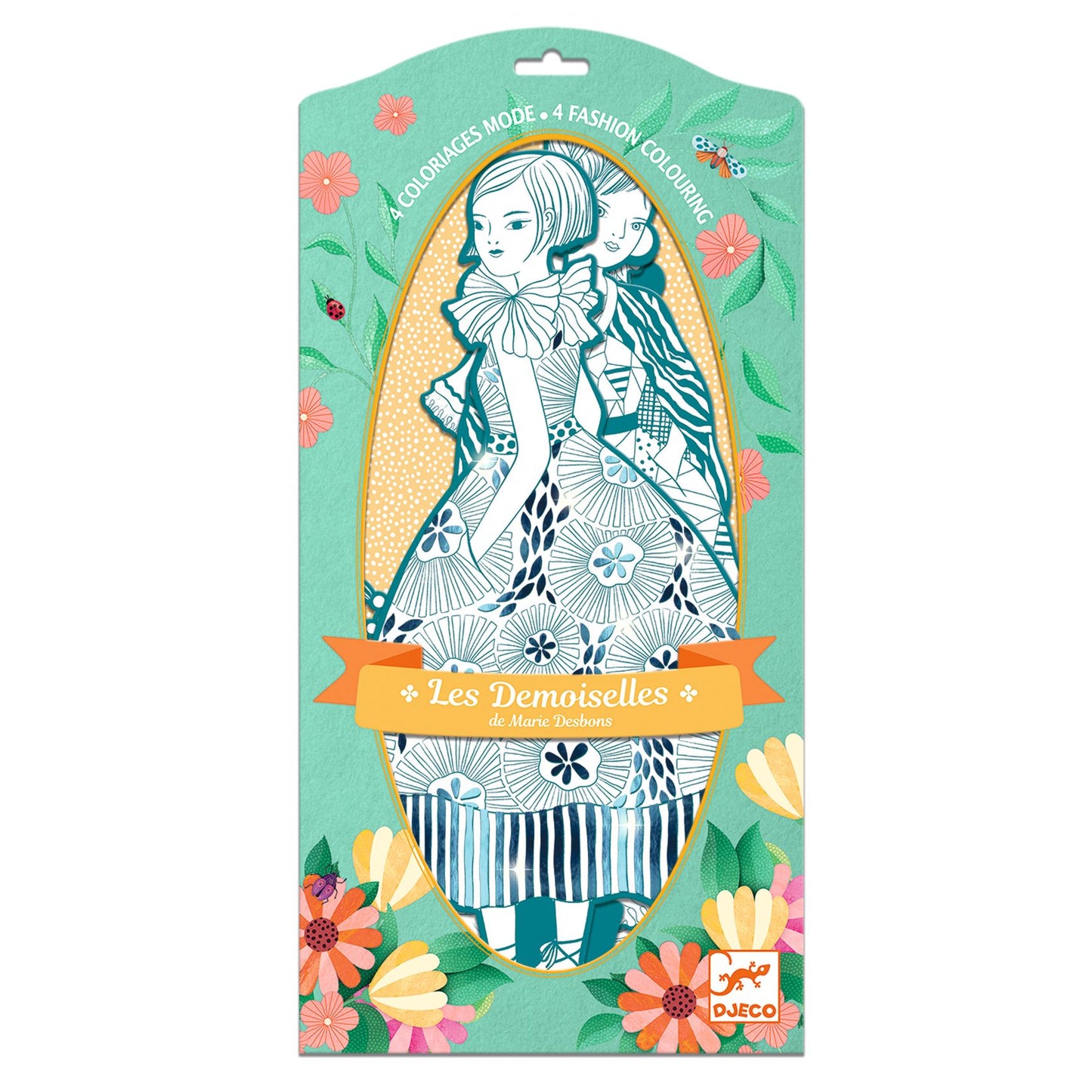 Djeco | Fashion kleurplaten - metallic - DJ09545