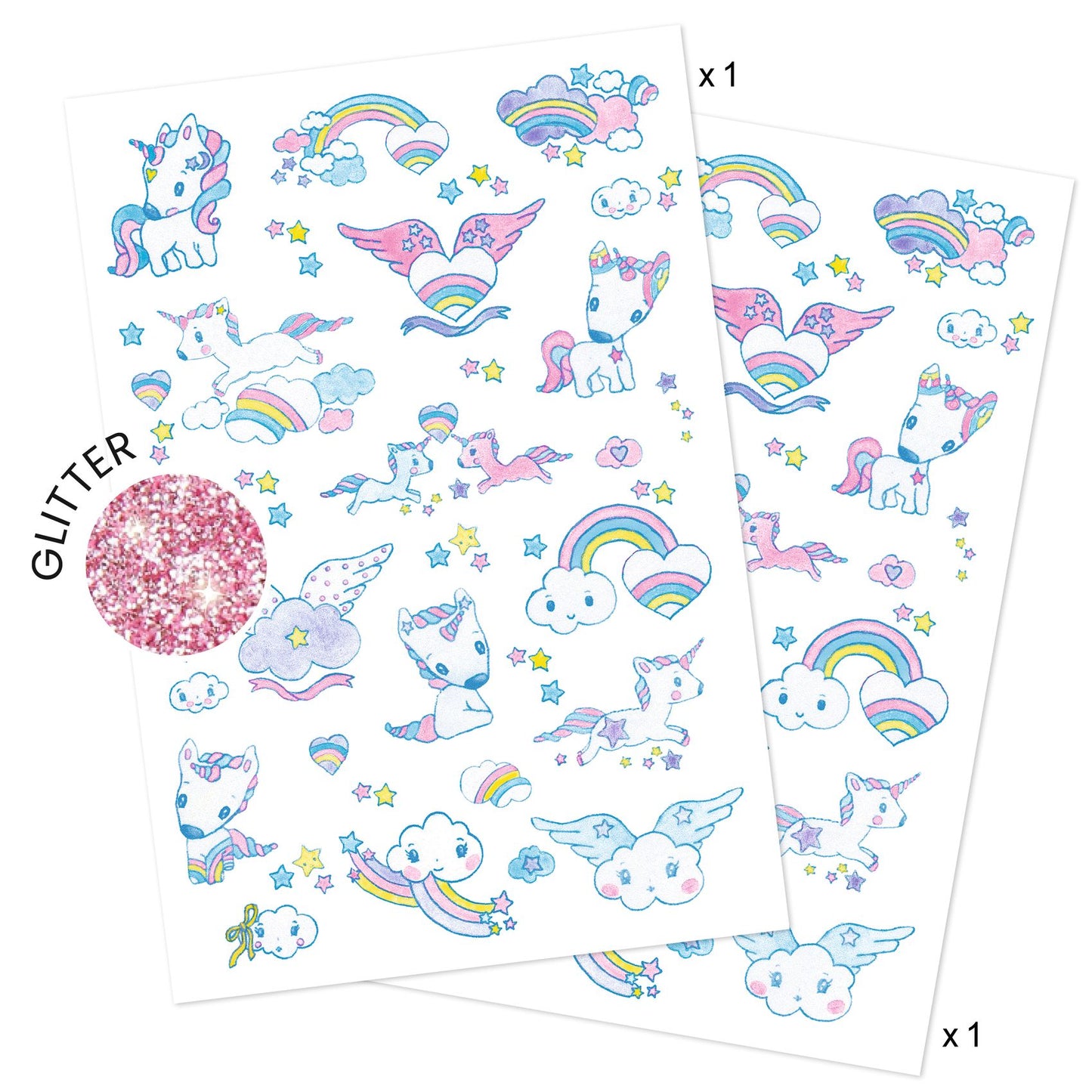 Djeco | Tattoos - unicorns - DJ09575