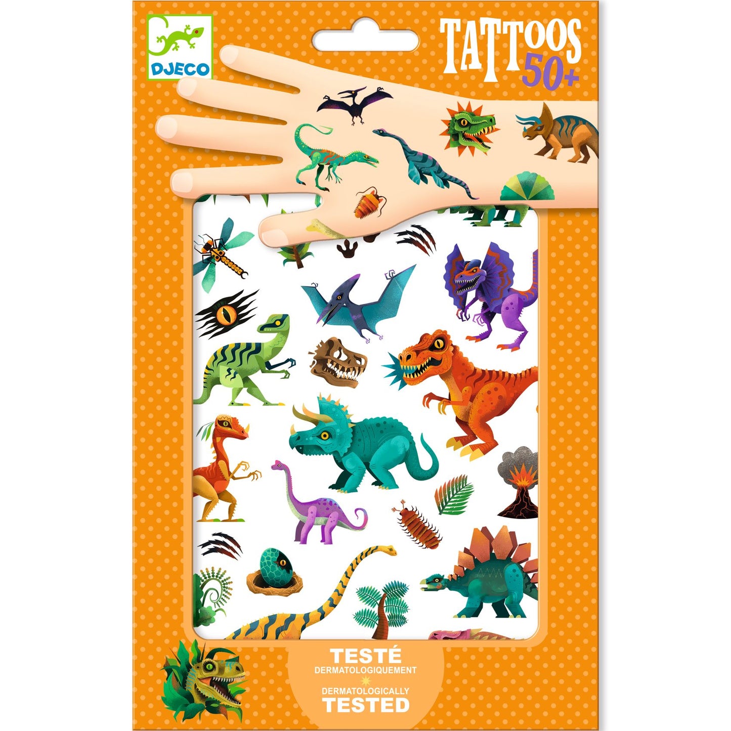Djeco | Tattoos - dino's - DJ09598