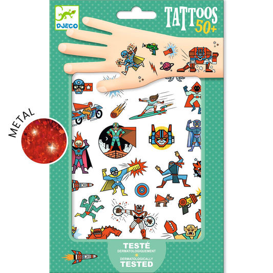 Djeco | Tattoos - superhelden - DJ09614