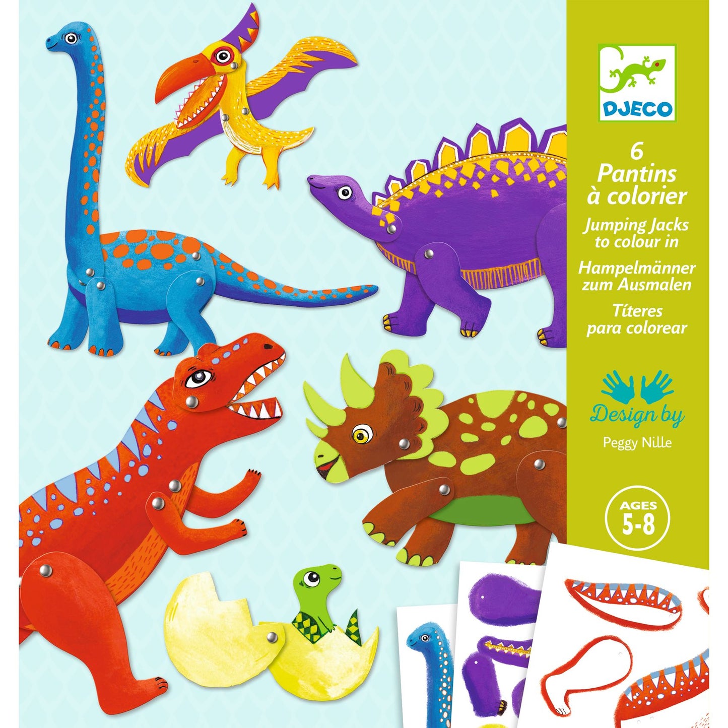 Djeco | Splitpen Dino maken - DJ09680