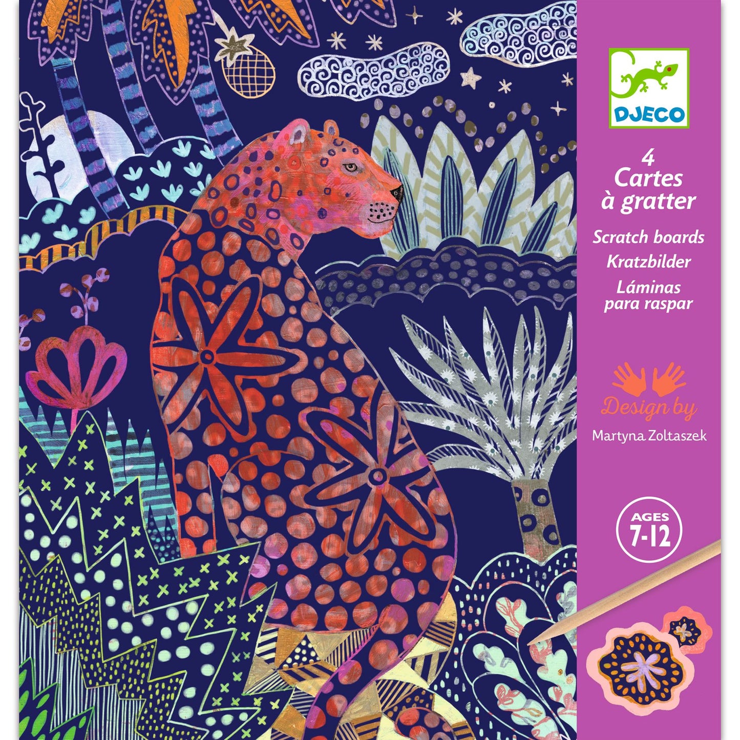Djeco | Verborgen tekening - weelderig natuur  - DJ09728