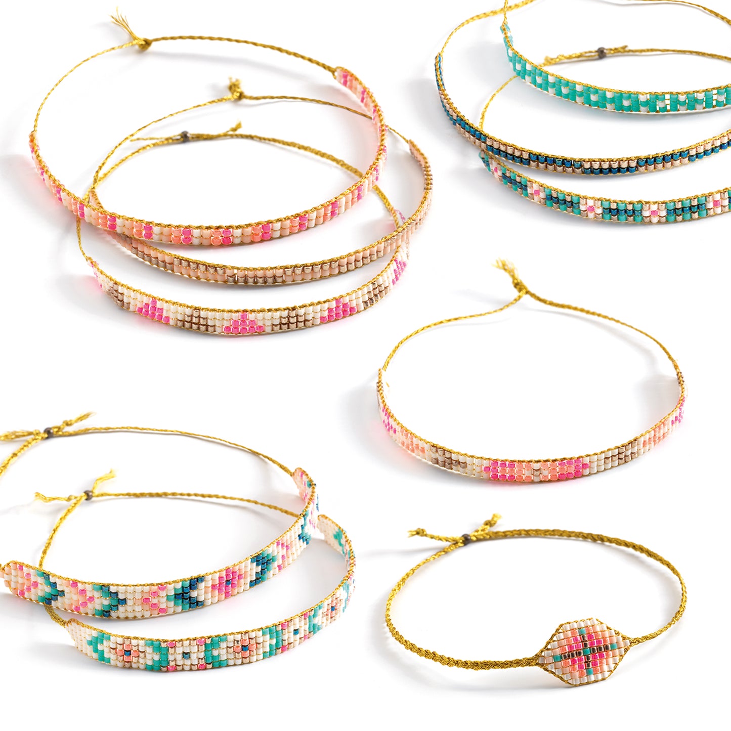 Djeco | Weefgetouw kralen set - tiny beads - DJ09838