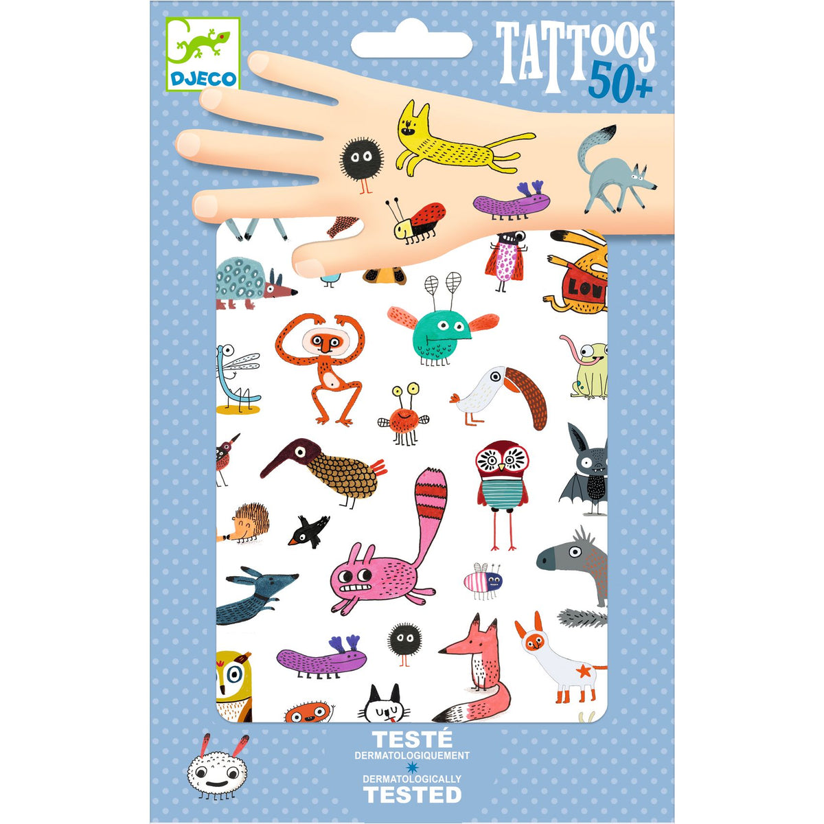 Djeco | Tijdelijke Tattoos Little Critters - DJ09911