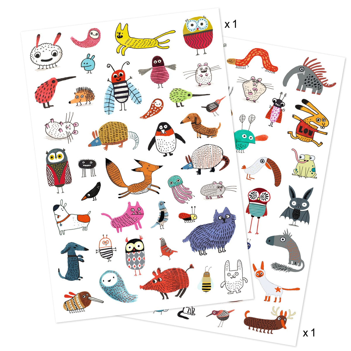 Djeco | Tijdelijke Tattoos Little Critters - DJ09911
