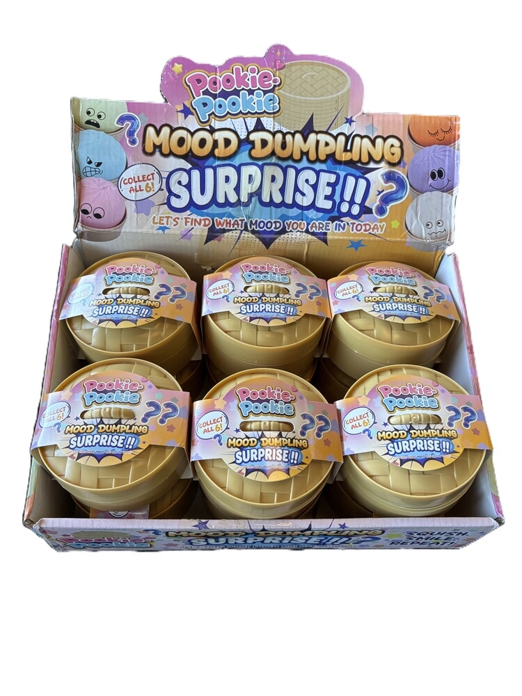 Fidget | Dumpling met licht Surprise – Glitter Squishy Speelgoed