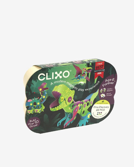 Clixo | Dino Discovery Pack - Set van 22