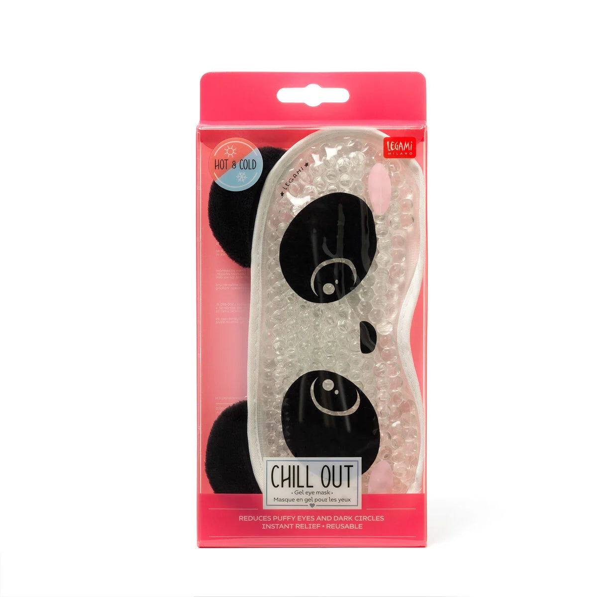 Legami | Chill Out Panda Oogmasker – Hot & Cold Gel Eye Mask