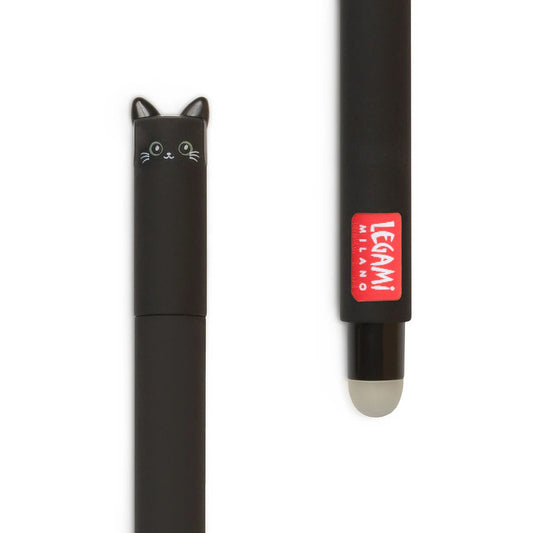 Legami | Uitwisbare Pen Kitty – Zwarte Inkt 0.7 mm