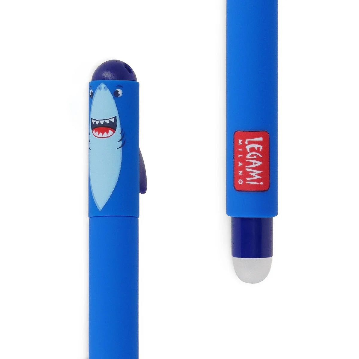 Legami | Uitwisbare Pen Shark – Blauwe Inkt (0.7 mm)