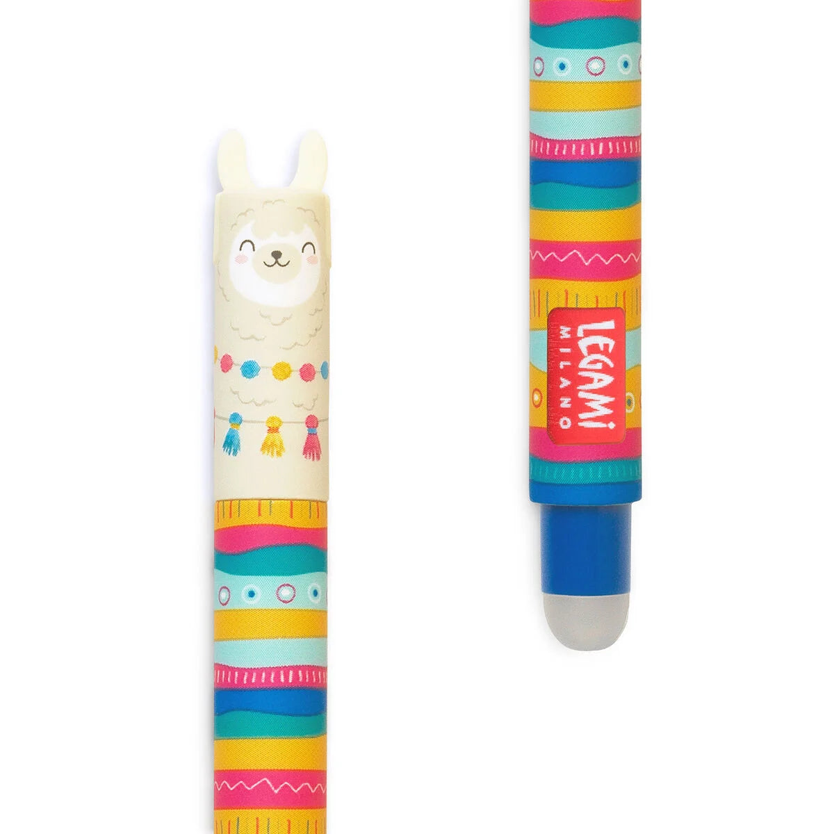 Legami | Uitwisbare Pen Lama – Blauwe Inkt (0.7 mm)