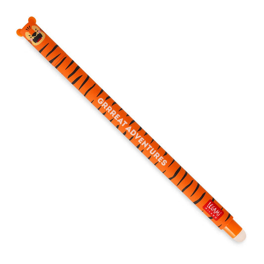 Legami | Uitwisbare Pen Tiger – Oranje Inkt 0.7 mm