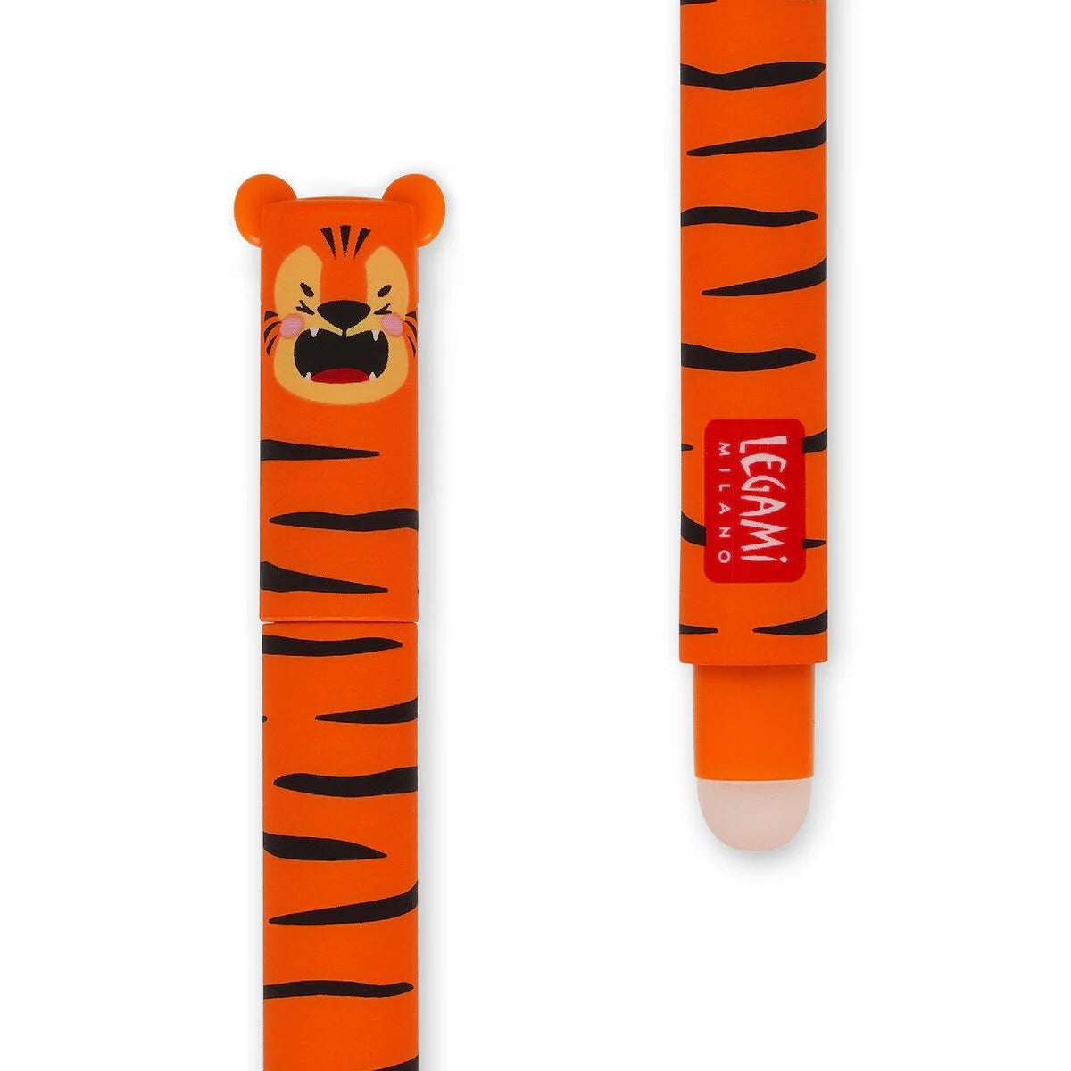 Legami | Uitwisbare Pen Tiger – Oranje Inkt 0.7 mm
