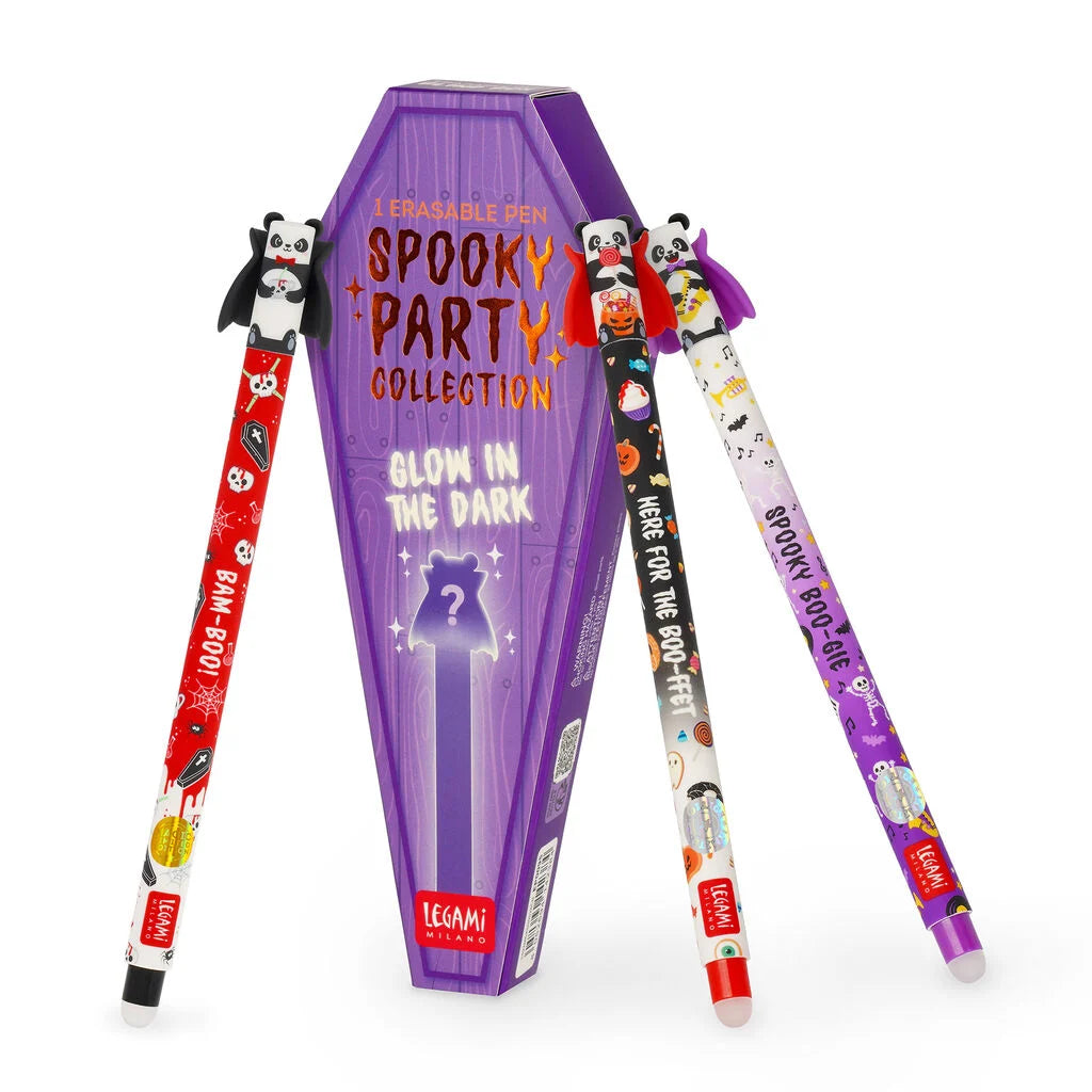 Legami Halloween uitwisbare gelpen Spooky Party – Panda