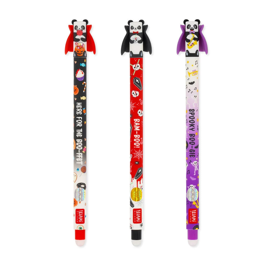 Legami Halloween uitwisbare gelpen Spooky Party – Panda