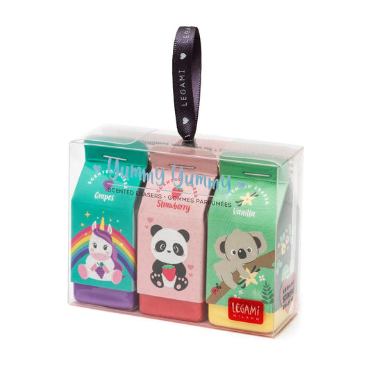 Legami | Geurende Gummetjes – Yummy Yummy (Set van 3)