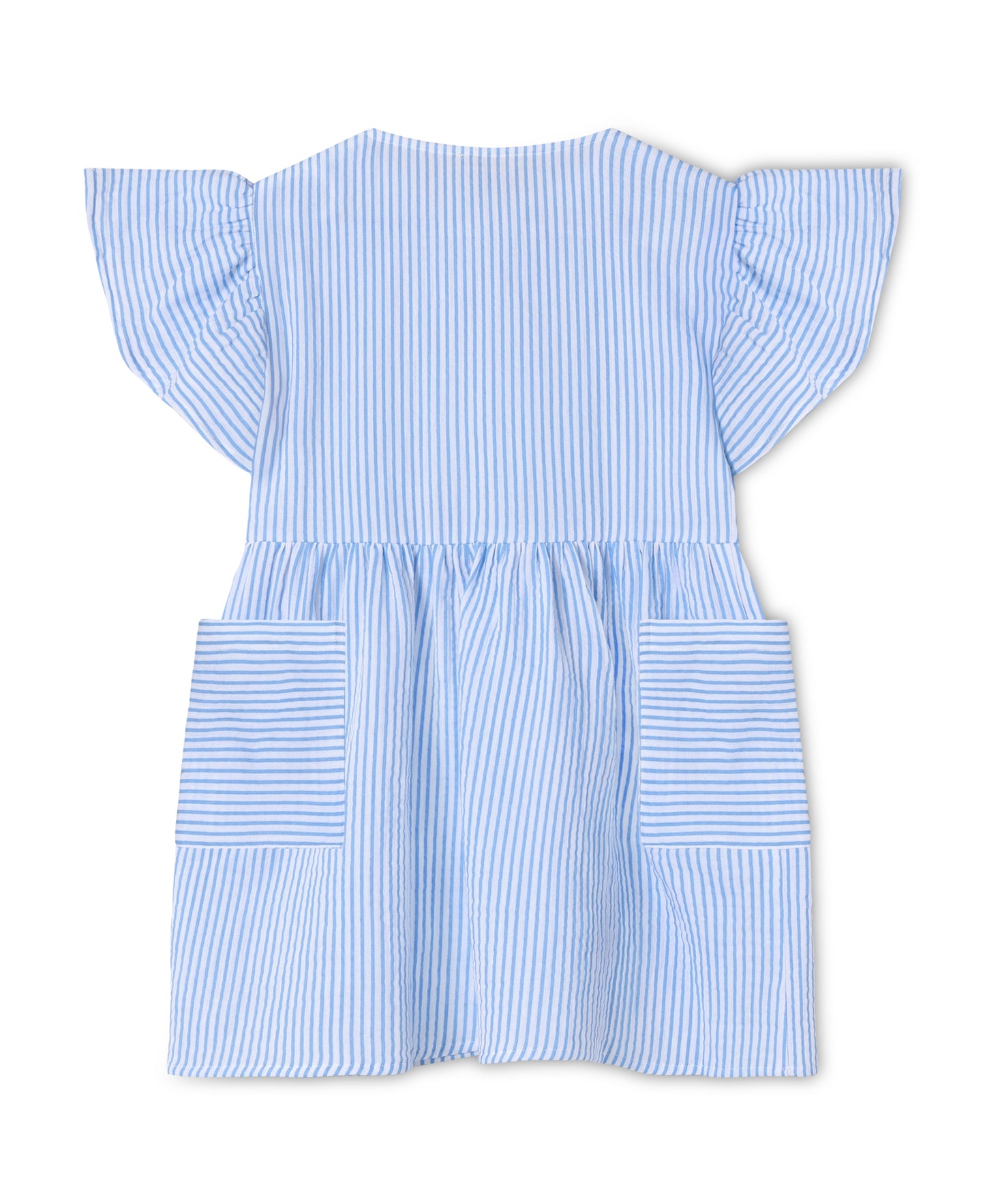 Fliink | Jurkje blauw/wit streepje