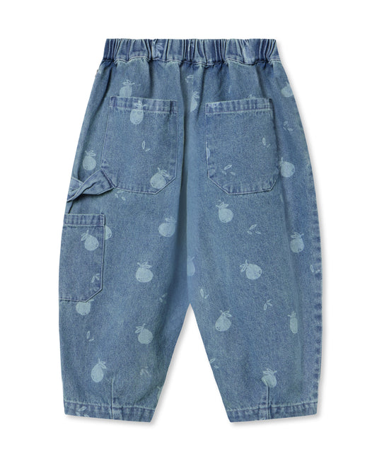 Fliink | Don Denim Duna cargobroek Medium Blue