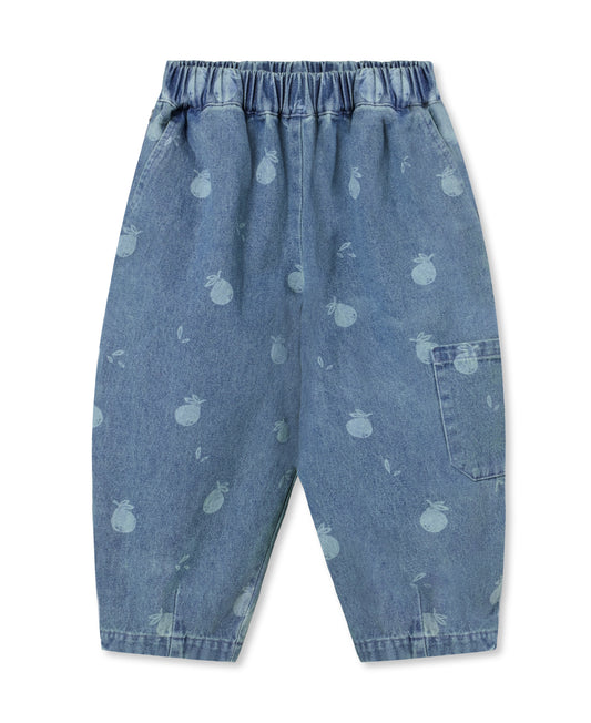 Fliink | Don Denim Duna cargobroek Medium Blue