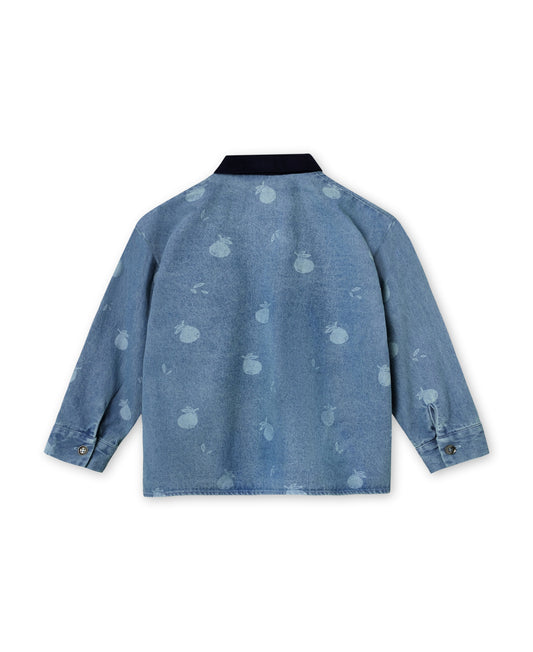 Fliink | Don Denim overhemd Medium Blue