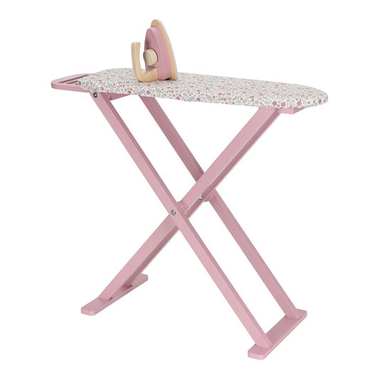 Little Dutch | Houten Strijkplank met Strijkijzer Roze FSC