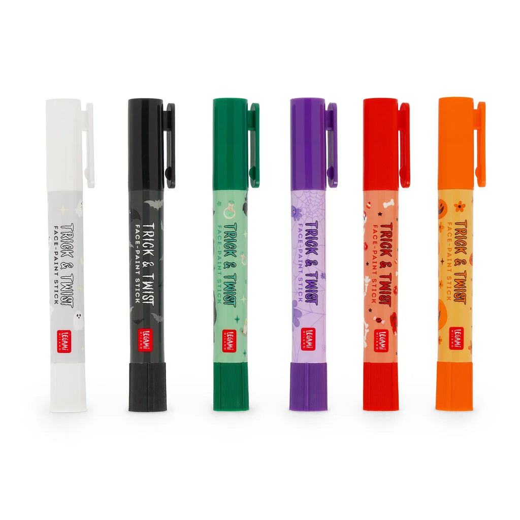 Legami Trick & Twist face paint sticks – Halloween set