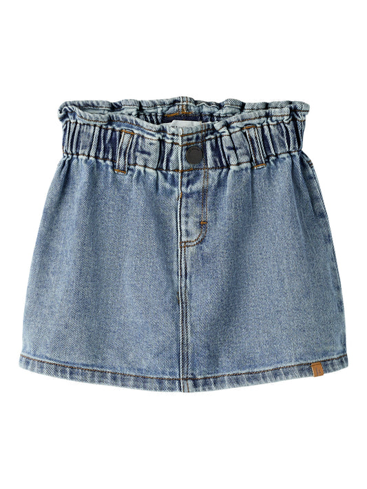 Lil' Atelier | Denim Rok Lichtblauw – Comfortabele Jeansrok voor Meisjes