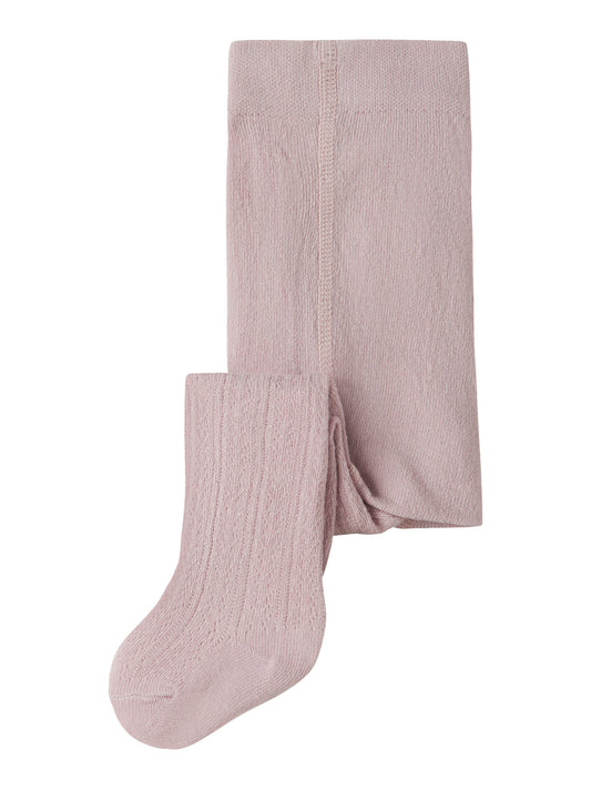 Lil' Atelier | Baby Maillot Roze – Zachte Geribde Panty