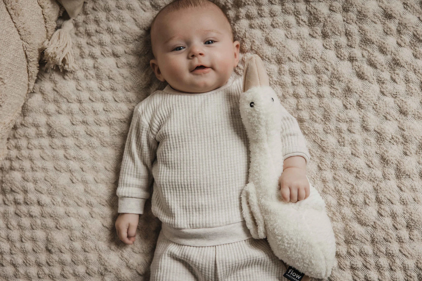 Flow Amsterdam | Liva Oplaadbare Hartslagknuffel - Beige