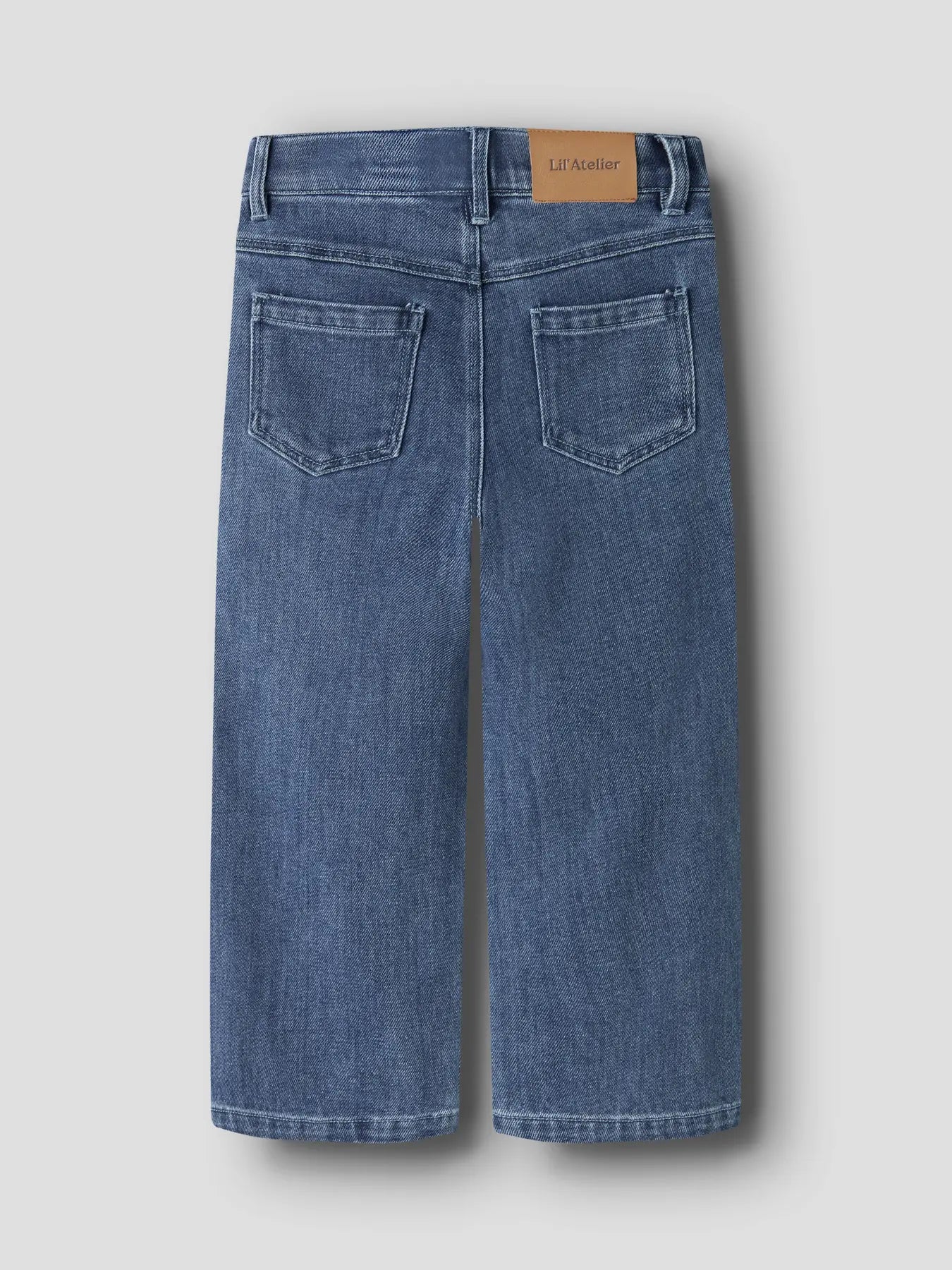 Lil Atelier | Obello Wide Jeans | Dark Blue Denim