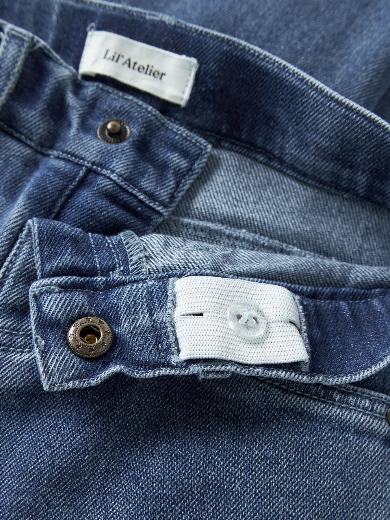 Lil Atelier | Obello Wide Jeans | Dark Blue Denim