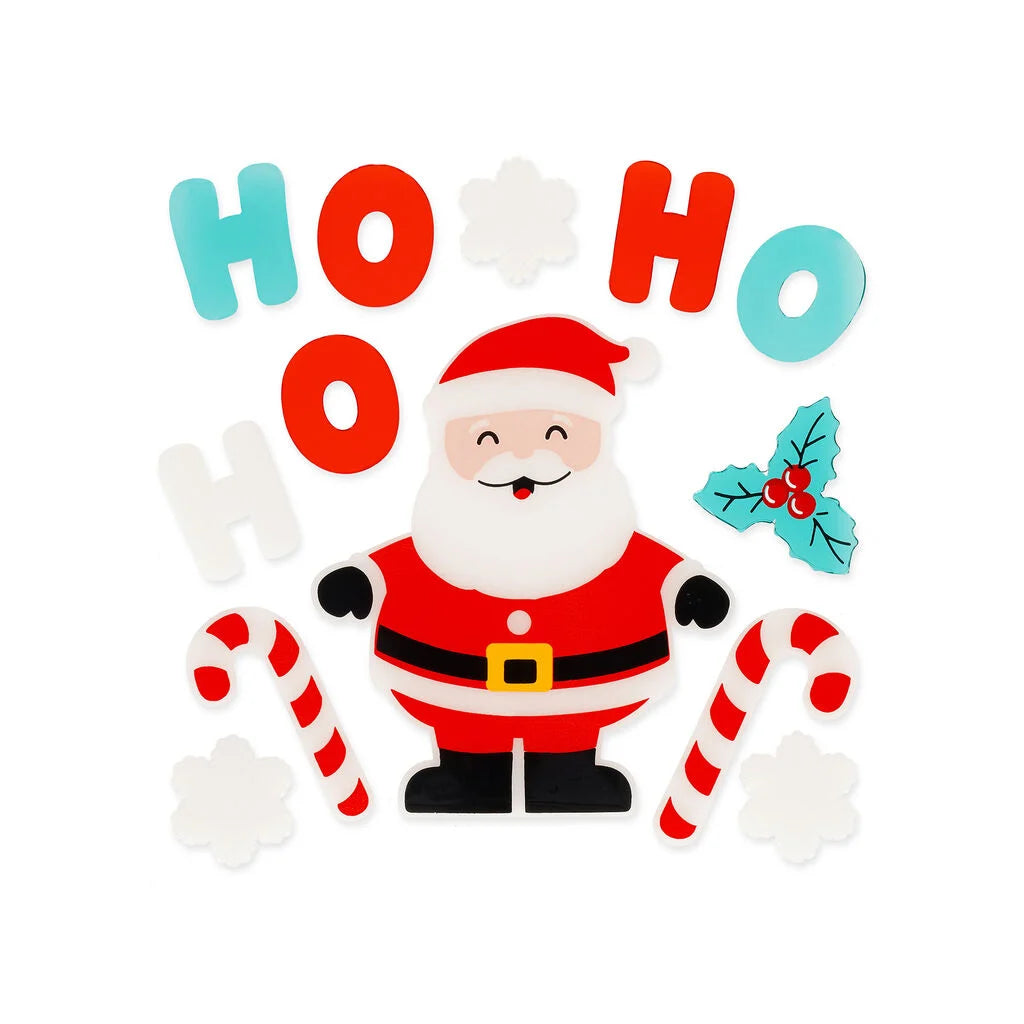 Legami | Santa Claus Raamstickers Gel – Window-Glow
