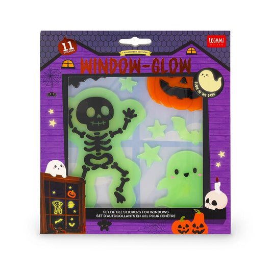 Legami Windo-Glow raamstickers – Skeleton
