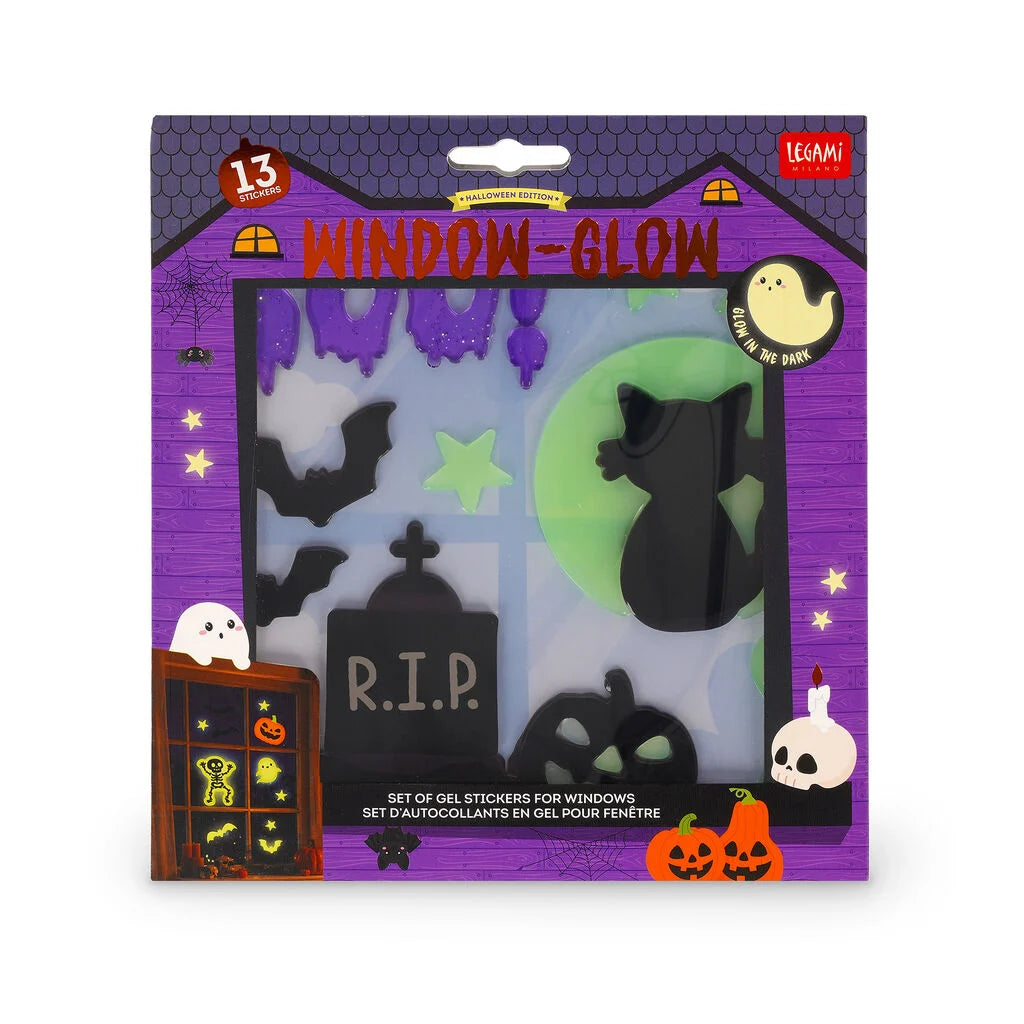 Legami Windo-Glow raamstickers – Boo!