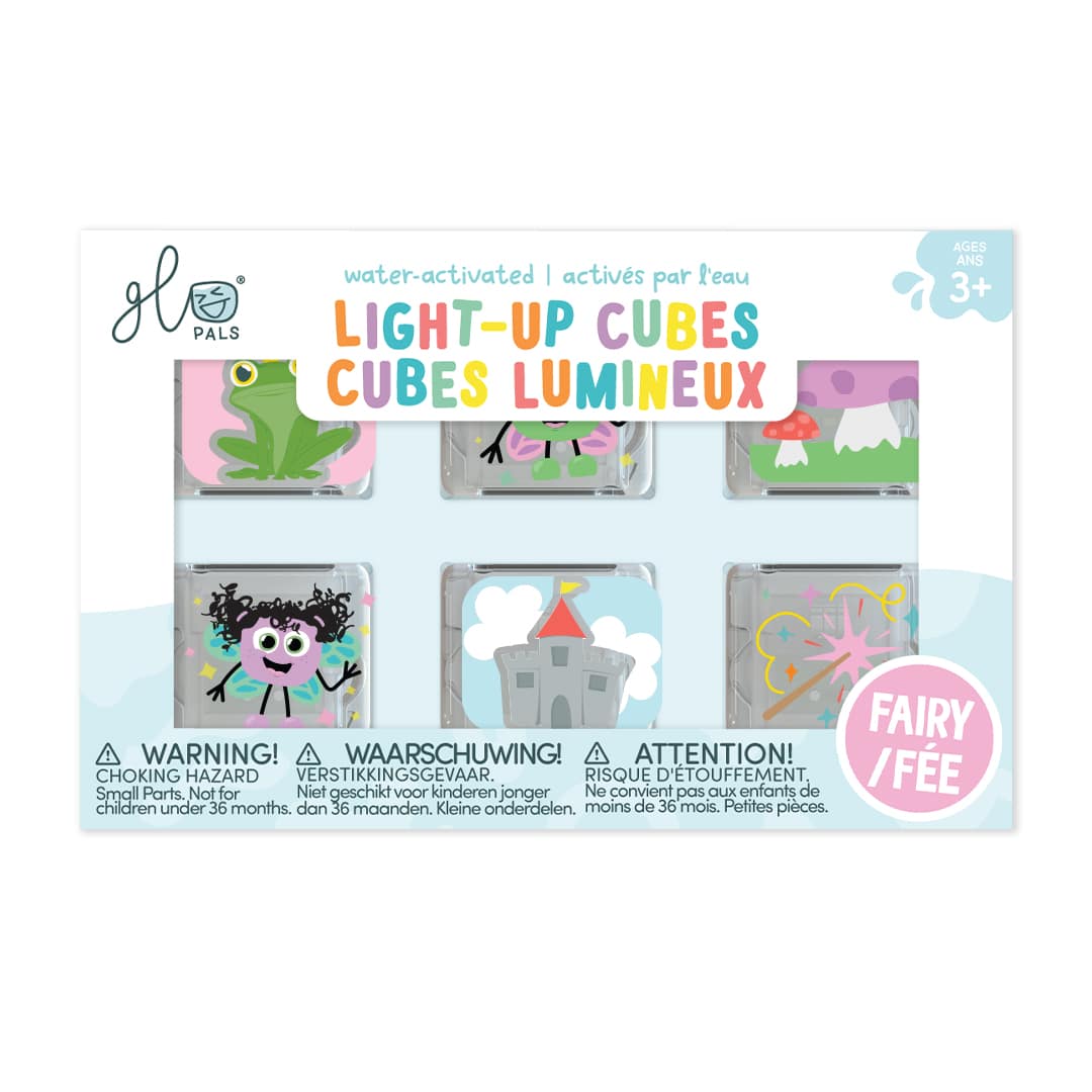 Glo Pals | Light-Up Cubes Fairy - 6 stuks