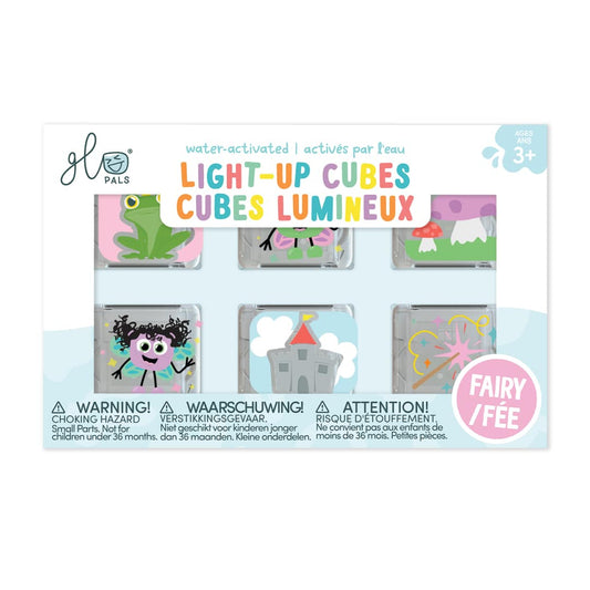 Glo Pals | Light-Up Cubes Fairy - 6 stuks