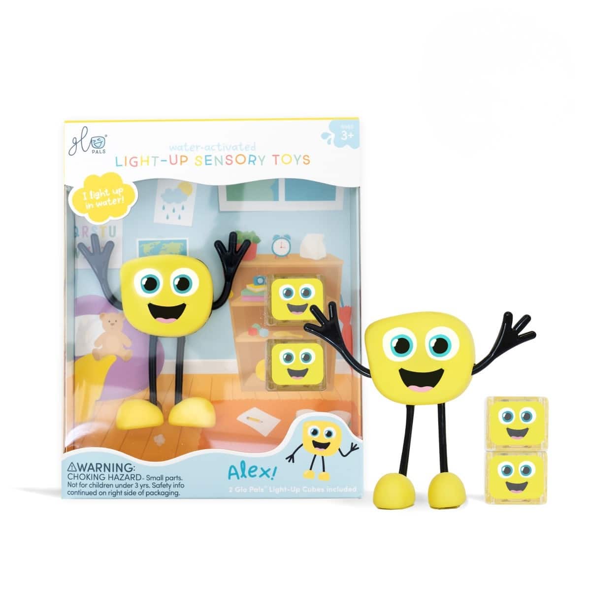 Glo Pals | Alex - Lichtgevend badspeelgoed voor kinderen