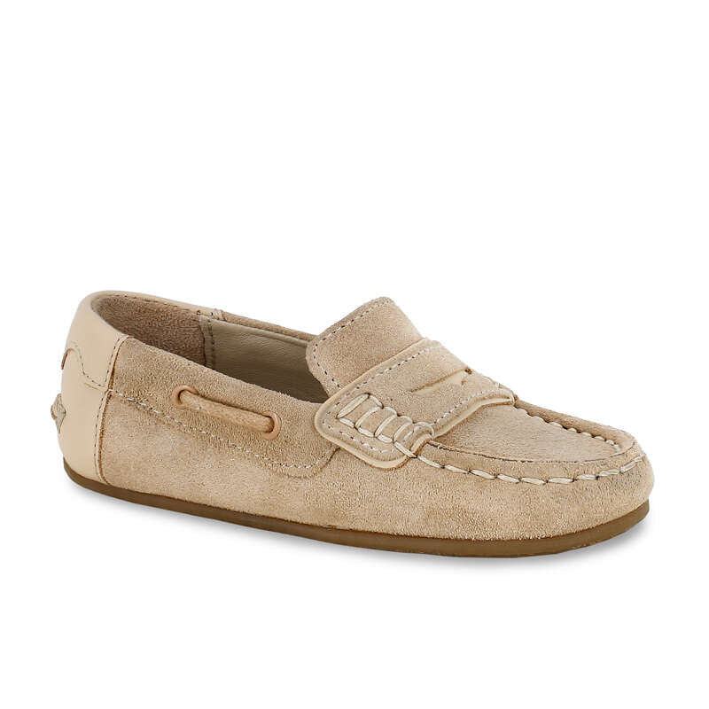Mayoral | Moccassins beige - suède loafers