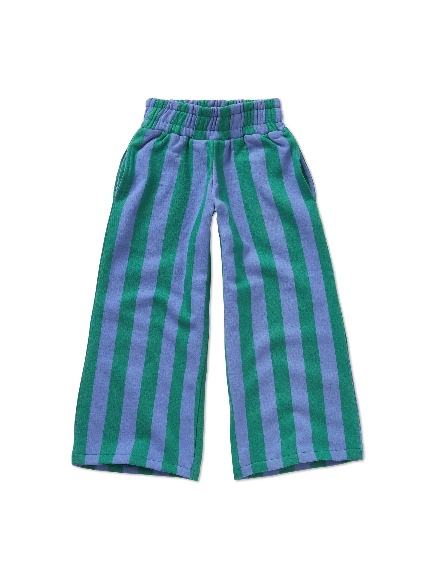 Sproet & Sprout | wijde gestreepte broek - diepgroen