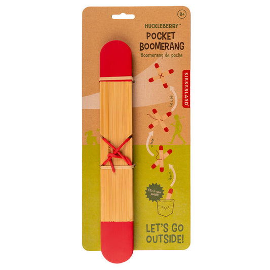 Kikkerland | Huckleberry pocket boomerang