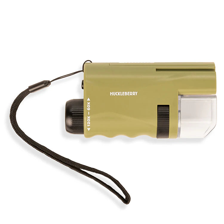 Kikkerland | Pocket microscoop kinderen – Huckleberry mini microscoop