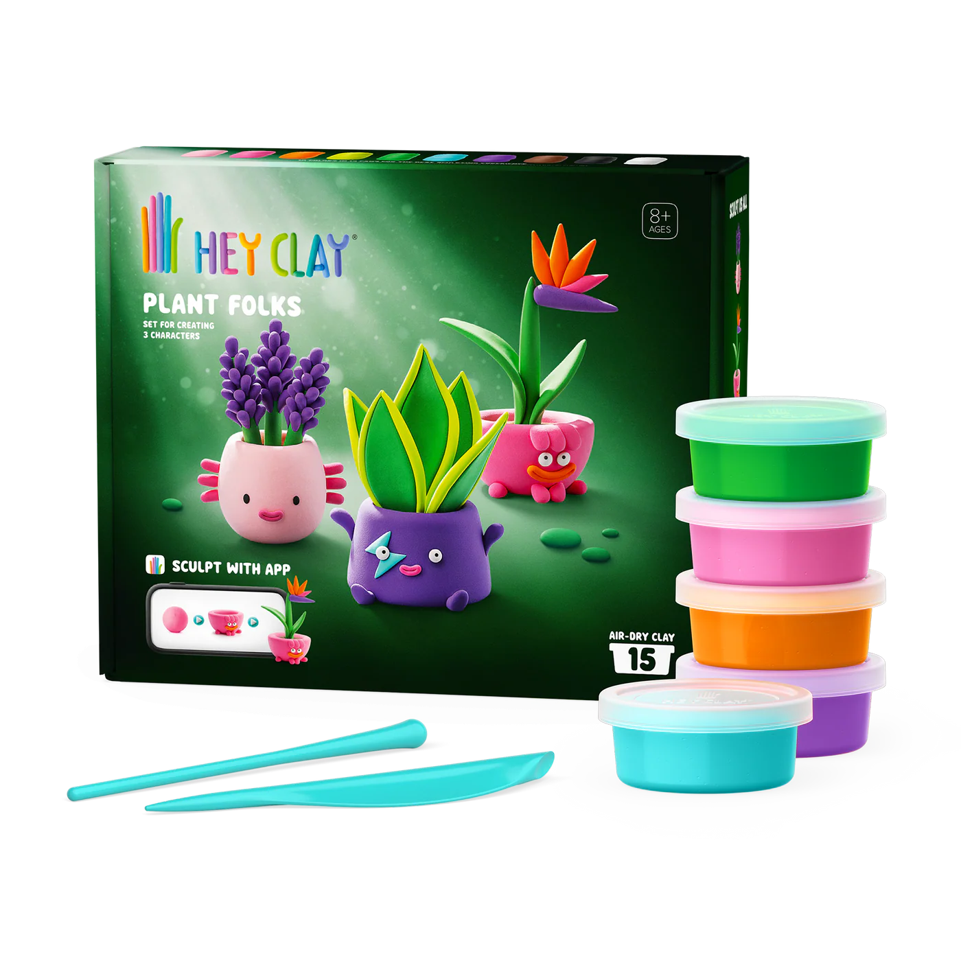 HeyClay | Plant Folks – 15 Cans Klei