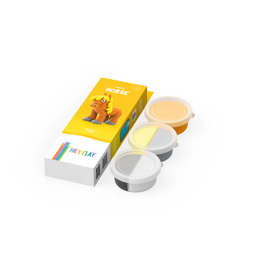 Hey Clay | Horse Klei Set – Maak je Eigen Paard