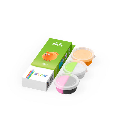 HeyClay | Spitz – 3 Cans Klei Set